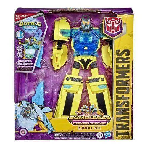 Transformers Cyberverse Battle Call Officer Bumblebee With Voice Activated Armor - ToylandEU