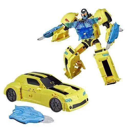 Transformers Cyberverse Battle Call Officer Bumblebee With Voice Activated Armor - ToylandEU
