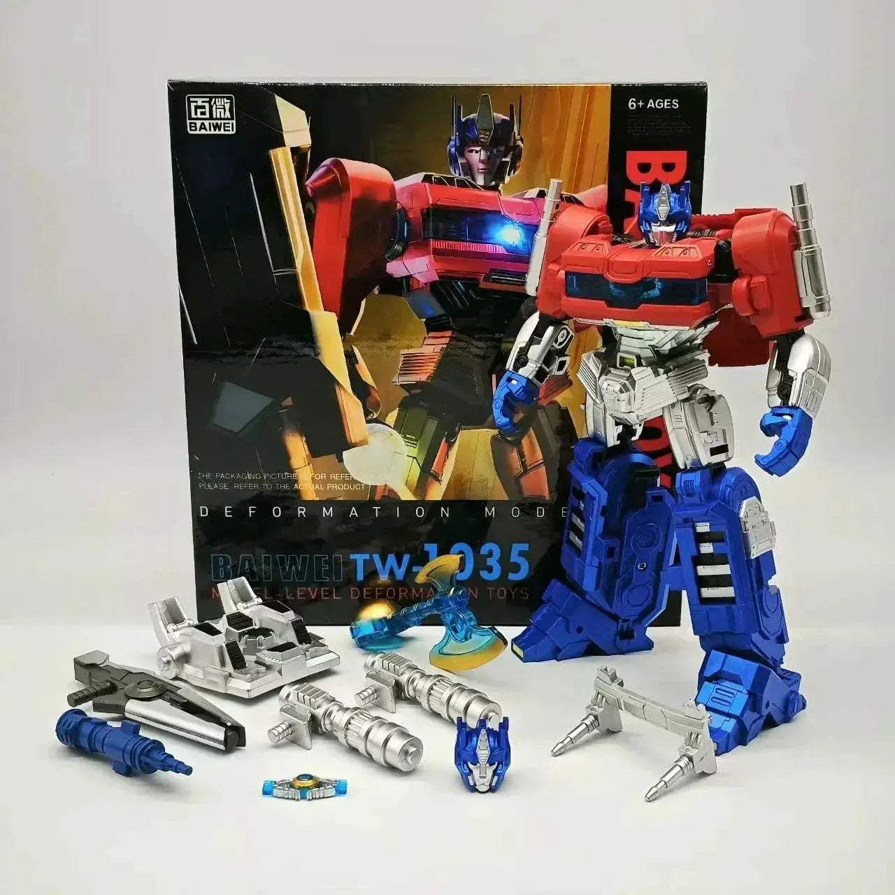 Transformers Figurine Optimus Prime Command Anime Action Figure Robot Toys 18 CM - ToylandEU