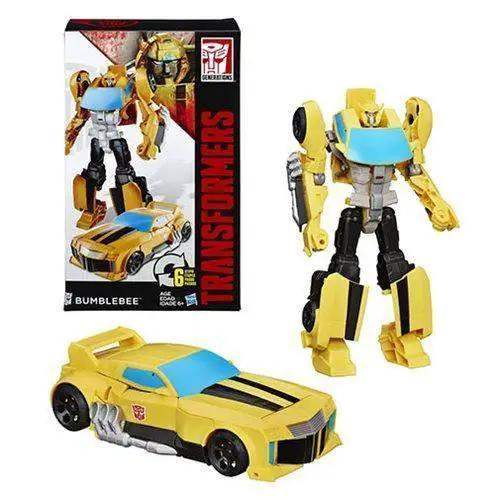 Transformers Bumblebee Figure With Six Step Car Mode - ToylandEU