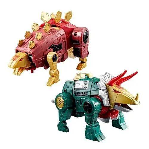 Transformers Generations Selects Age of the Primes Leader Class G2 Universe Dinobots Slug and Snarl - ToyShnip