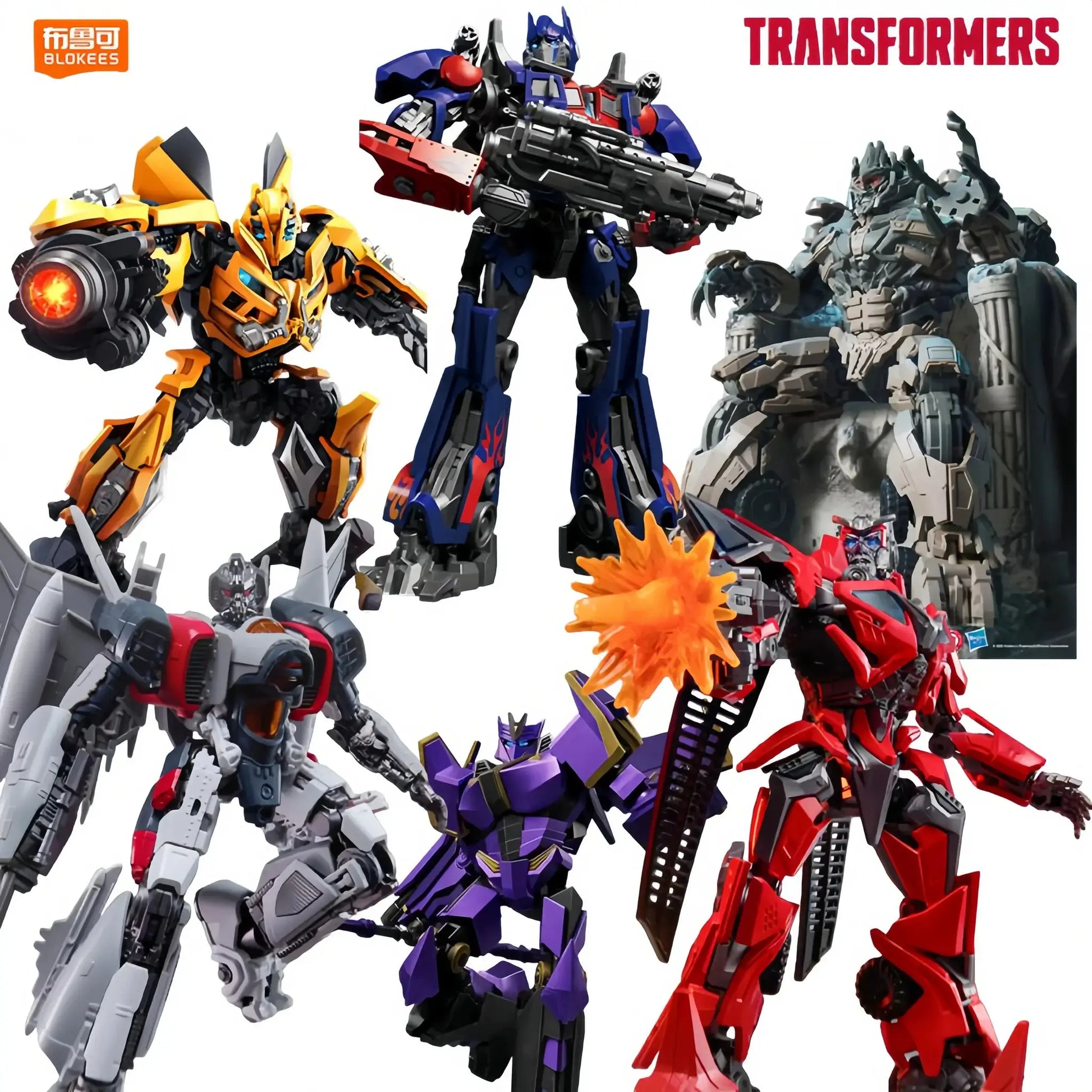 Transformers Optimus Prime Garage Kit Action Figure Buildable - ToylandEU