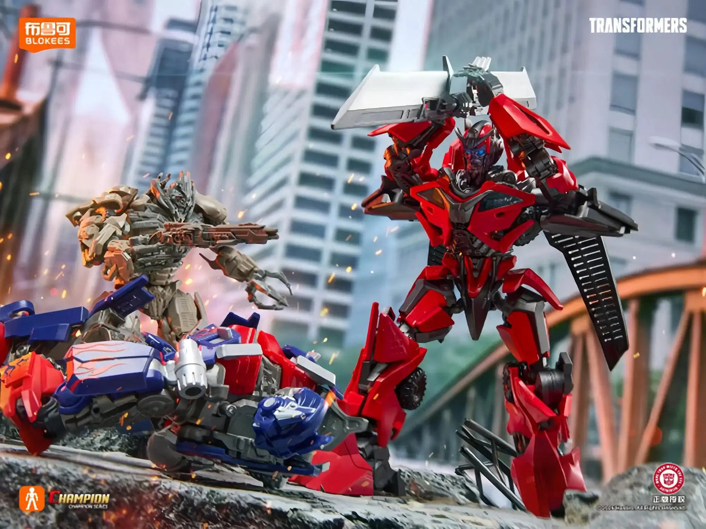 Transformers Optimus Prime Garage Kit Action Figure Buildable - ToylandEU