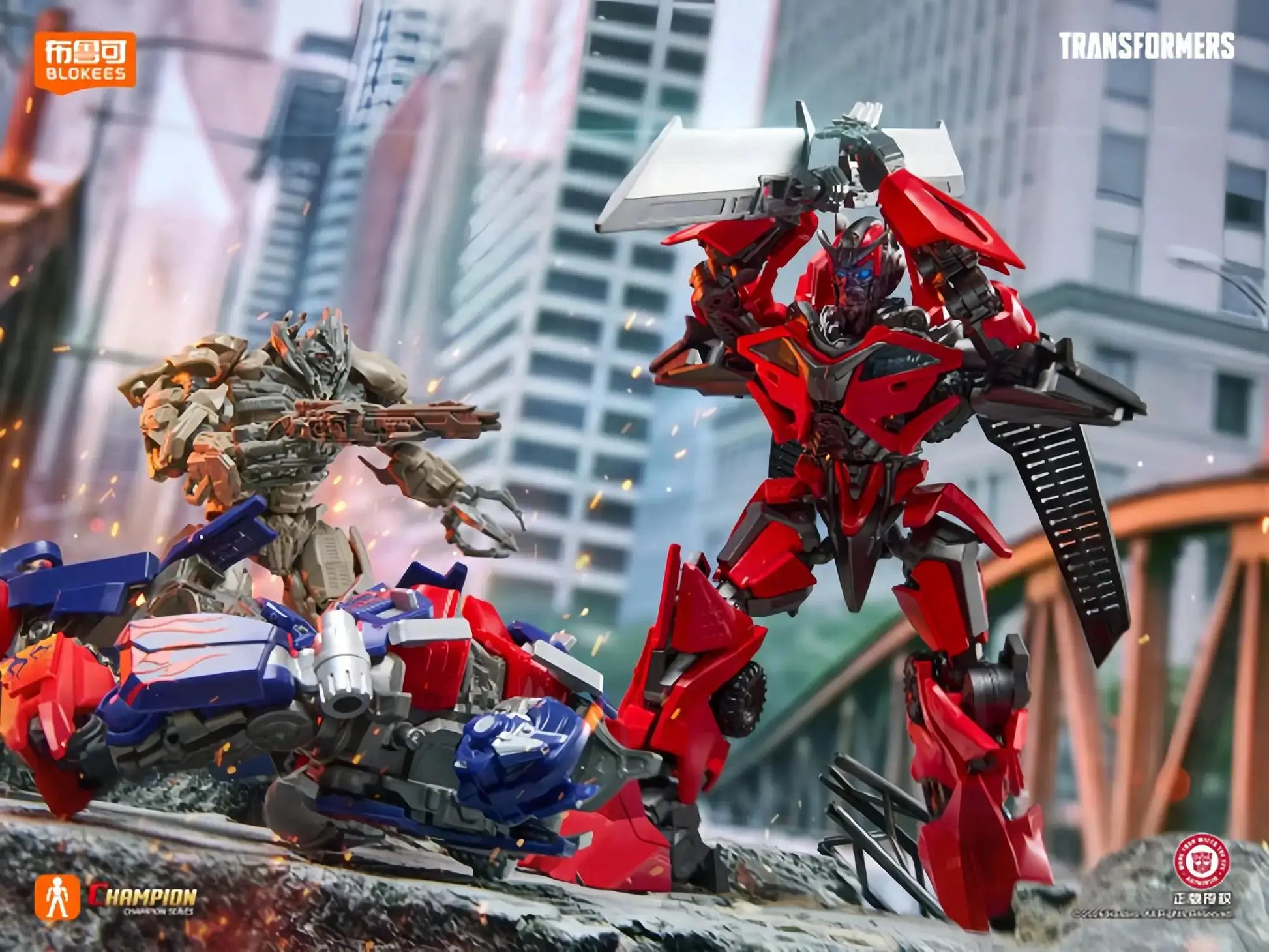 Transformers Optimus Prime Garage Kit Action Figure Buildable - ToylandEU