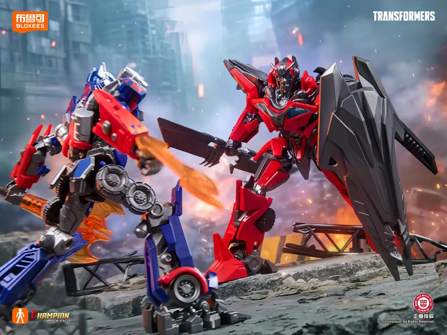 Transformers Optimus Prime Garage Kit Action Figure Buildable - ToylandEU