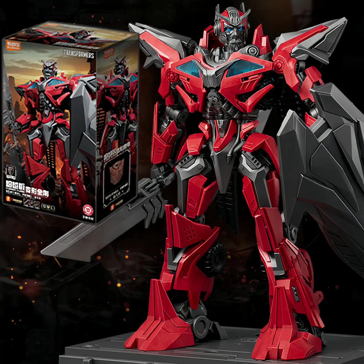 Transformers Optimus Prime Garage Kit Action Figure Buildable - ToylandEU