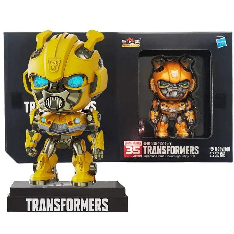 Transformers Premium Alloy LED Optimus Prime Action Figure - ToylandEU