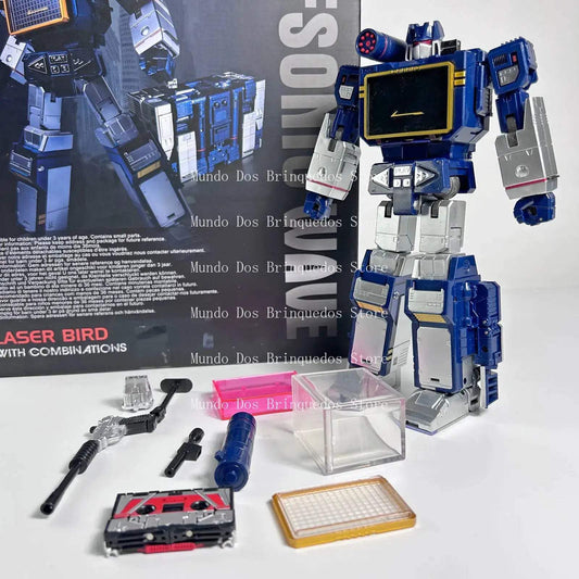 Transformers Soundwave Six Tape KO Edition Robot Figures Set - ToylandEU