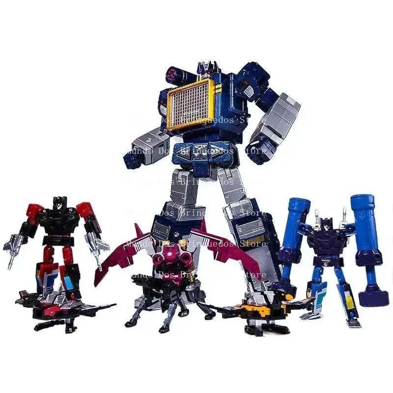 Transformers Soundwave Six Tape KO Edition Robot Figures Set - ToylandEU