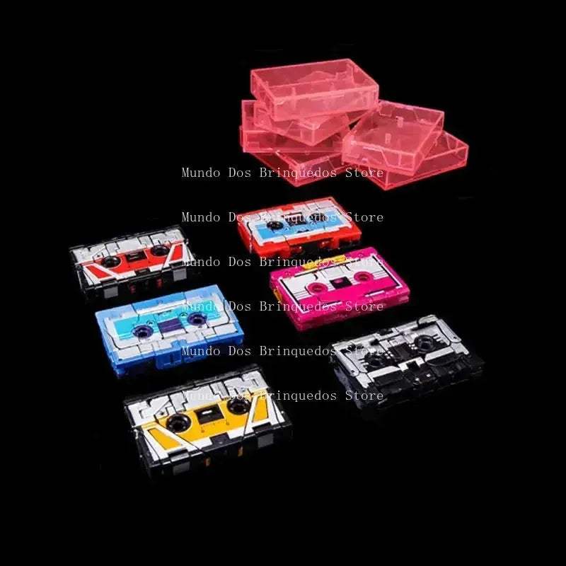 Transformers Soundwave Six Tape KO Edition Robot Figures Set - ToylandEU