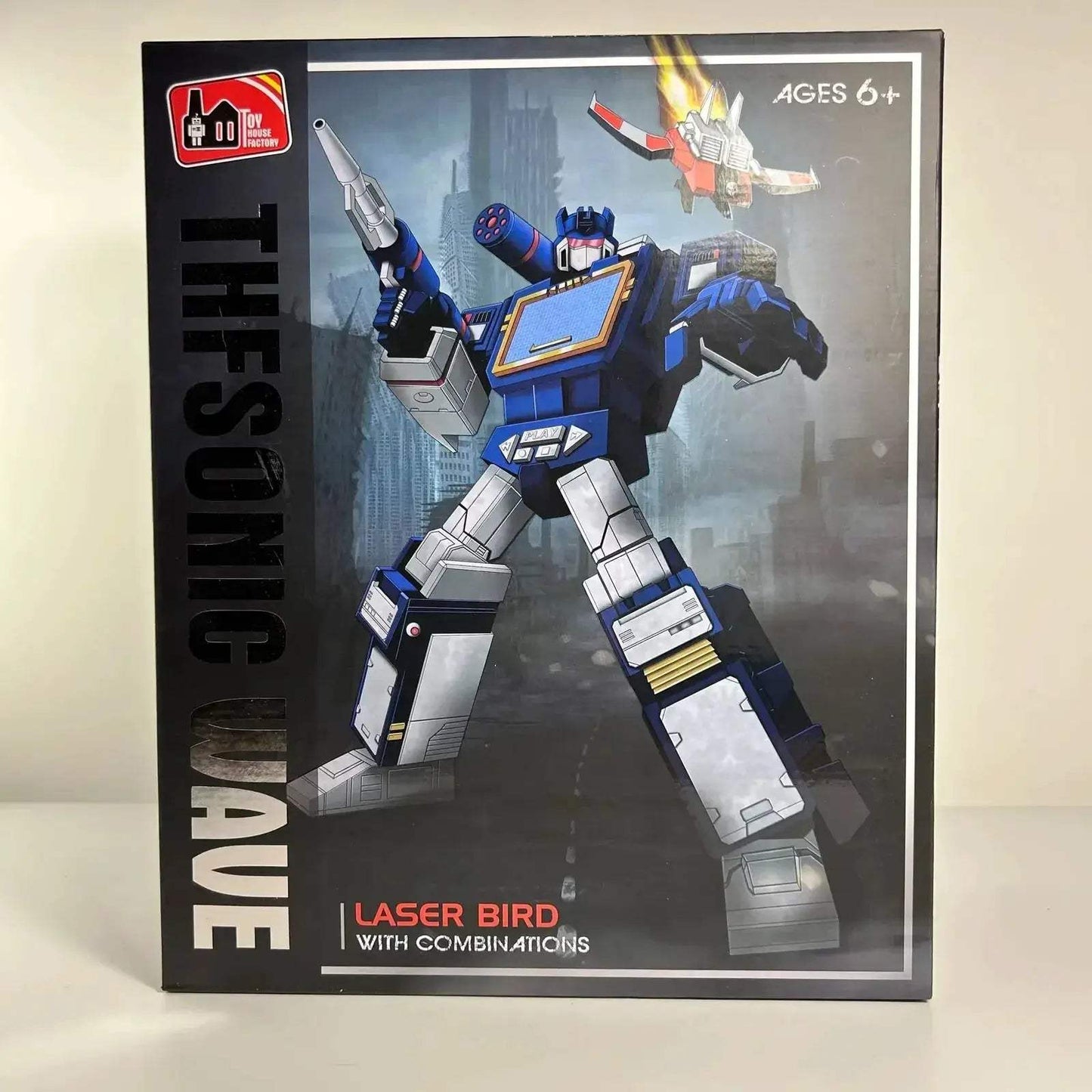 Transformers Soundwave Six Tape KO Edition Robot Figures Set - ToylandEU