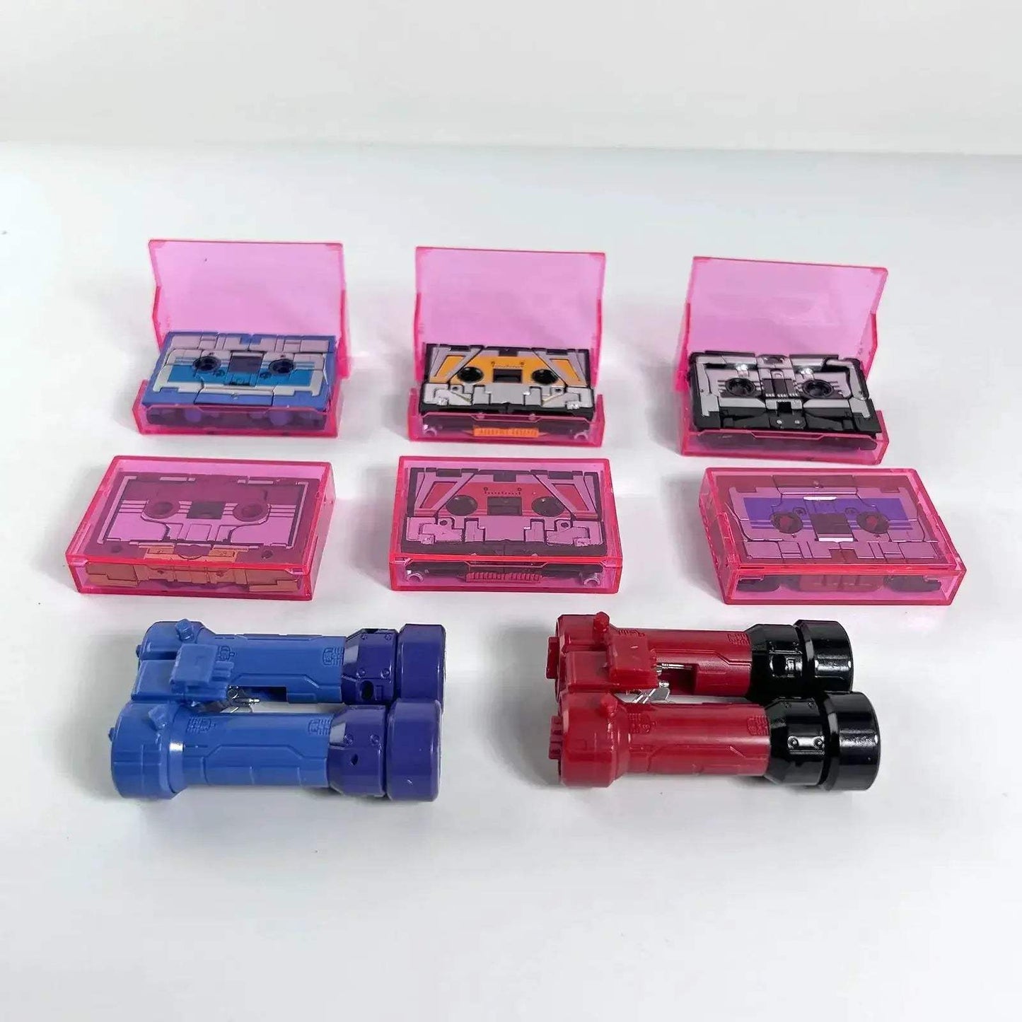 Transformers Soundwave Six Tape KO Edition Robot Figures Set - ToylandEU