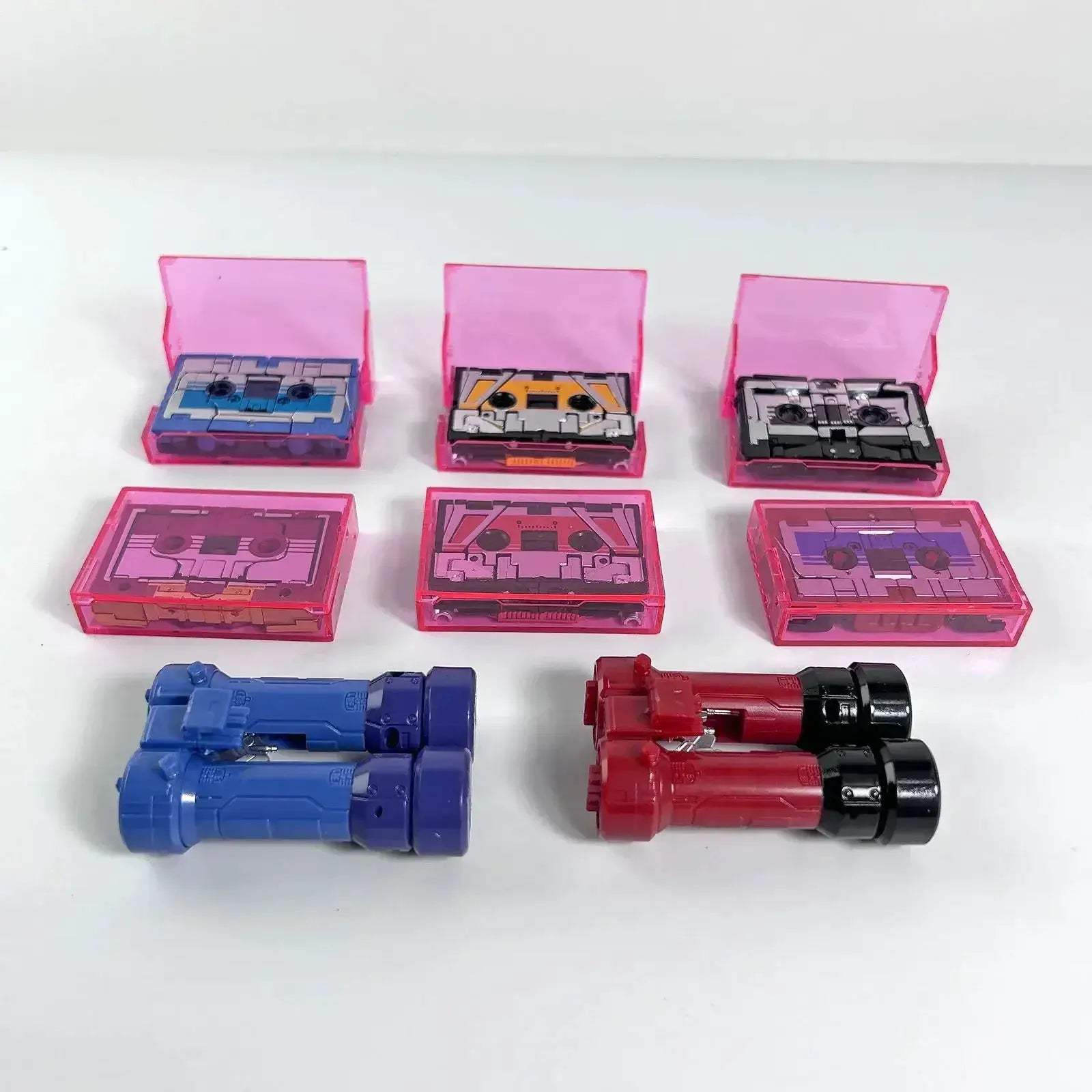 Transformers Soundwave Six Tape KO Edition Robot Figures Set - ToylandEU