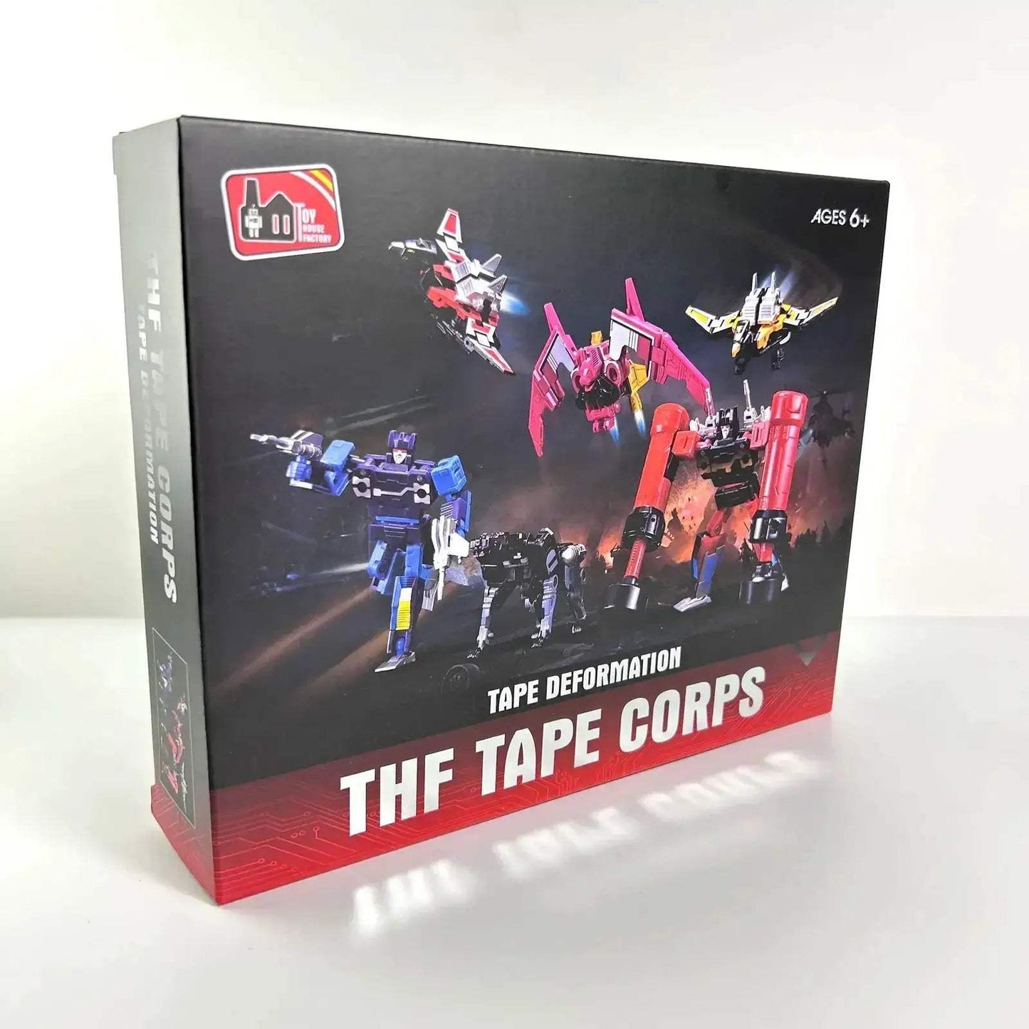 Transformers Soundwave Six Tape KO Edition Robot Figures Set - ToylandEU