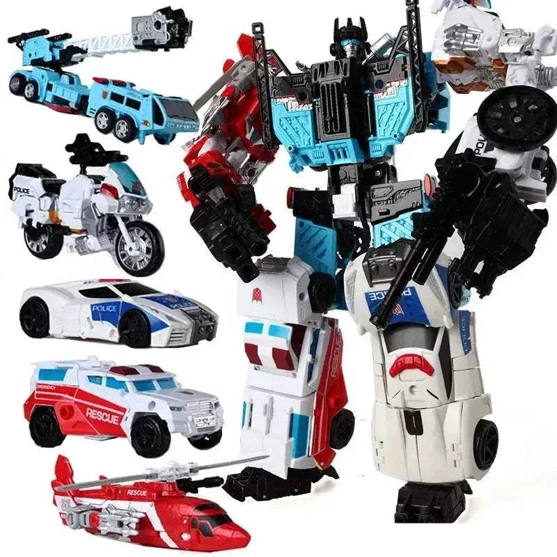 Transformers Superion 5in1 Combiner Action Figure G1 IDW - ToylandEU