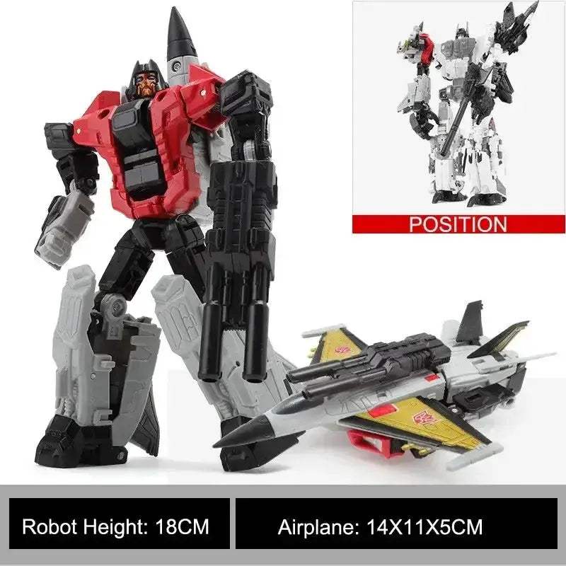Transformers Superion 5in1 Combiner Action Figure G1 IDW - ToylandEU