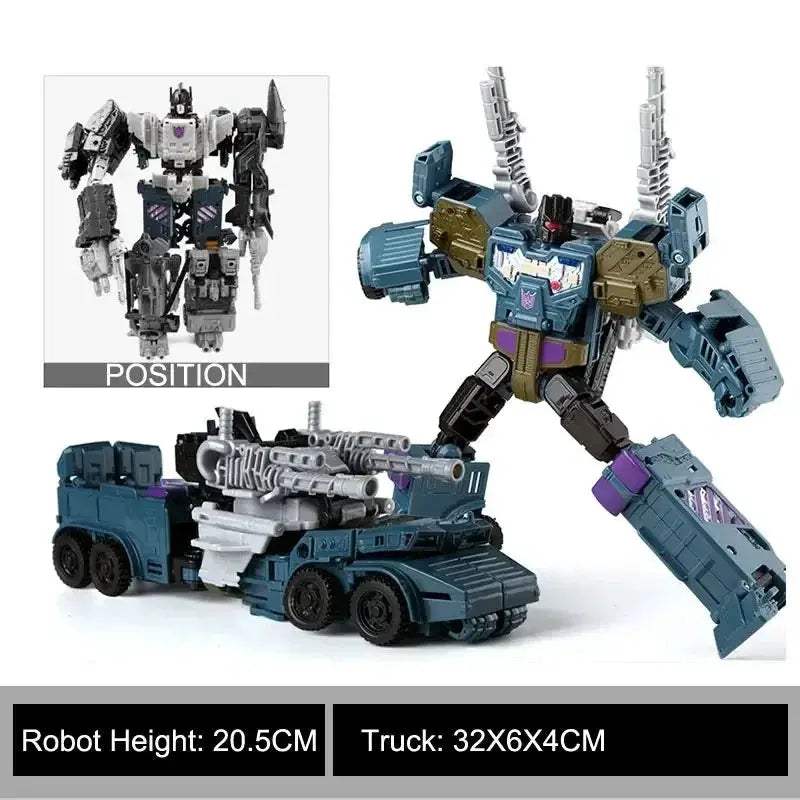 Transformers Superion 5in1 Combiner Action Figure G1 IDW - ToylandEU