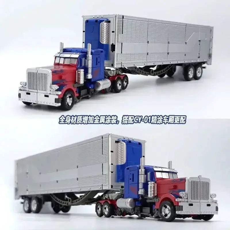 Transforming Action Figure Robot With Car Trailer Accessory - ToylandEU