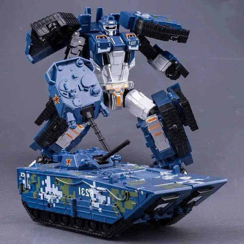 Transforming Action Figure Tank Robot Toy For Boys 20cm - ToylandEU