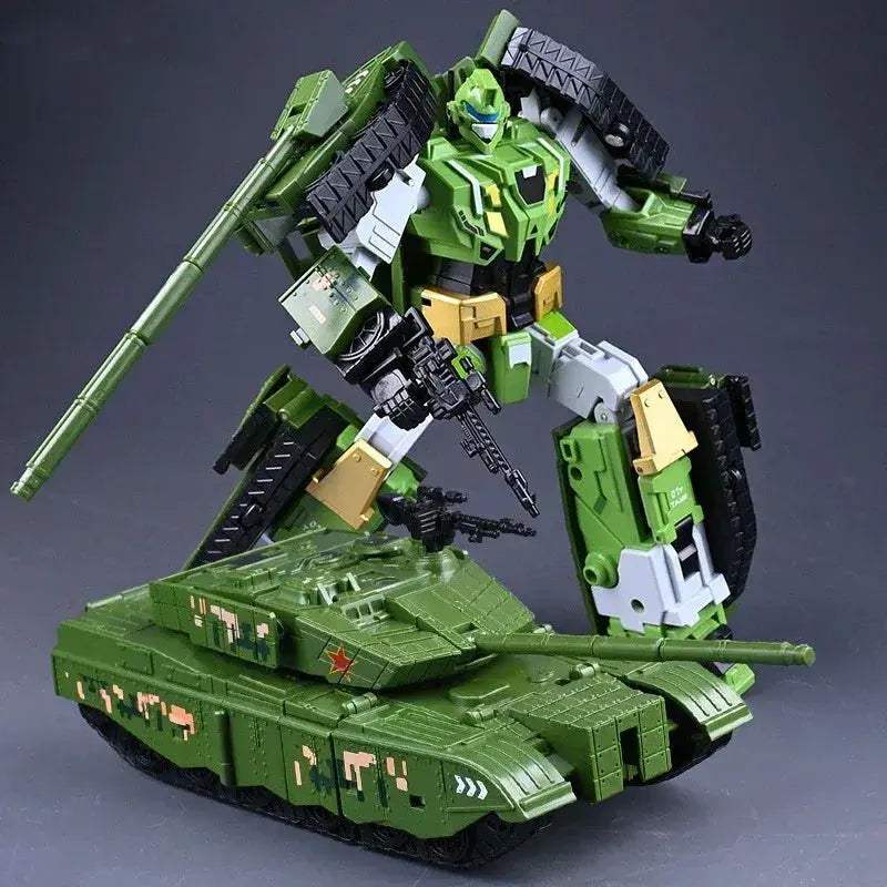 Transforming Action Figure Tank Robot Toy For Boys 20cm - ToylandEU