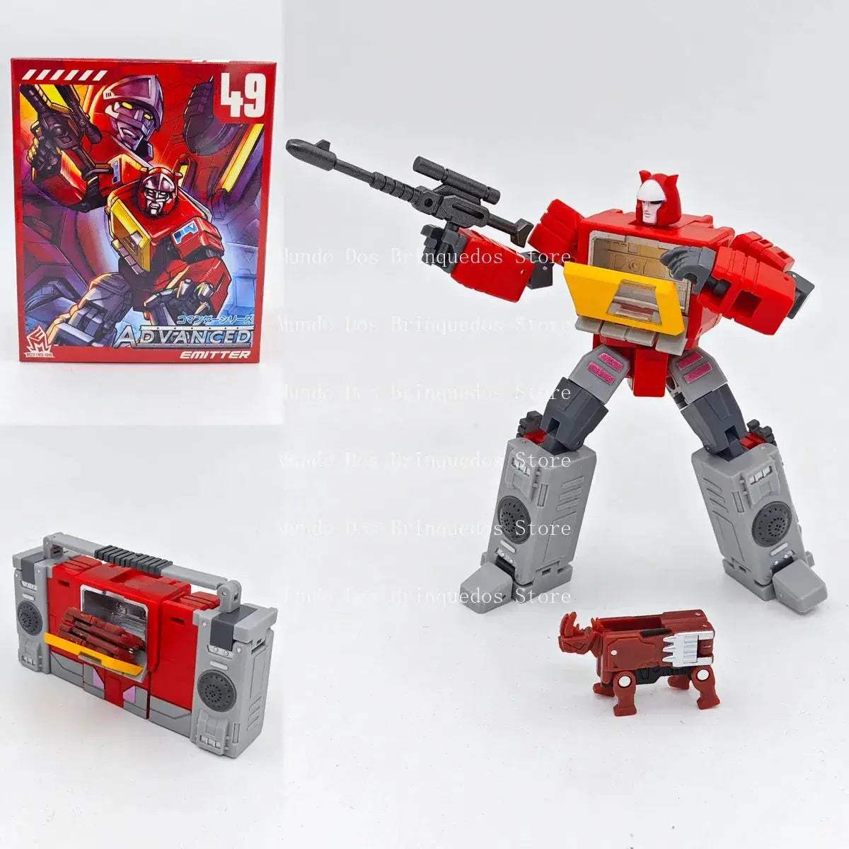 Transforming Mecha Action Figure Pocket Robot 12cm - ToylandEU