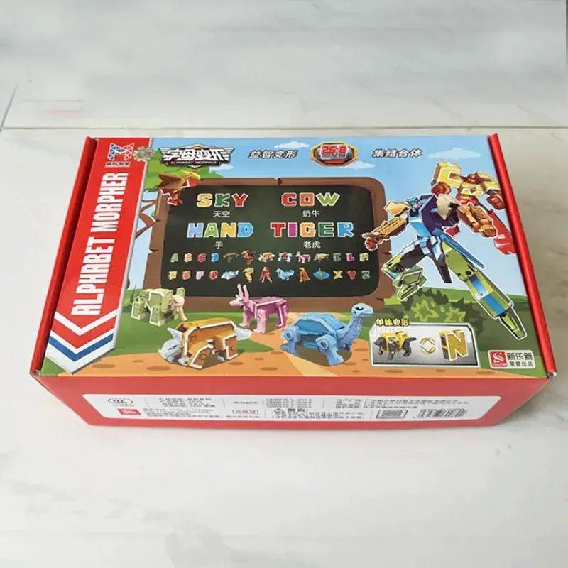  Transforming Number Robot Action Figure Box Packaging -  ToylandEU™