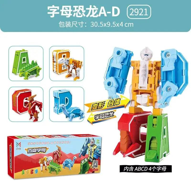  Transforming Number Robot Action Figure Box Packaging -  ToylandEU™