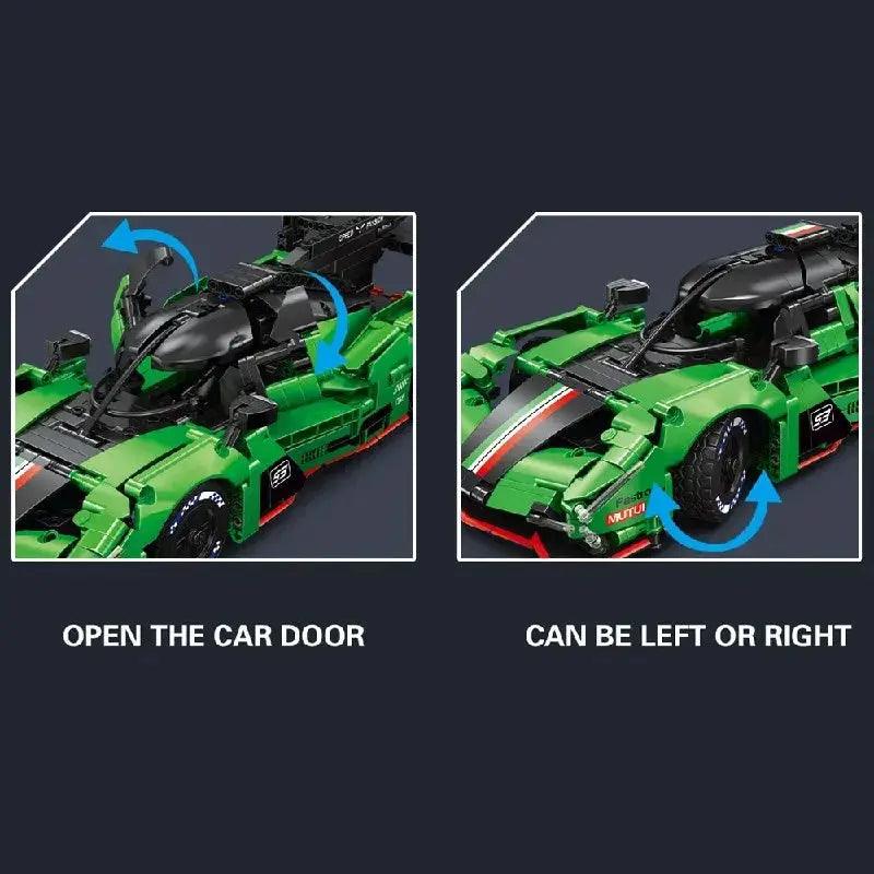  Transforming Racers Building Blocks Supercar Kit Elite -  ToylandEU™