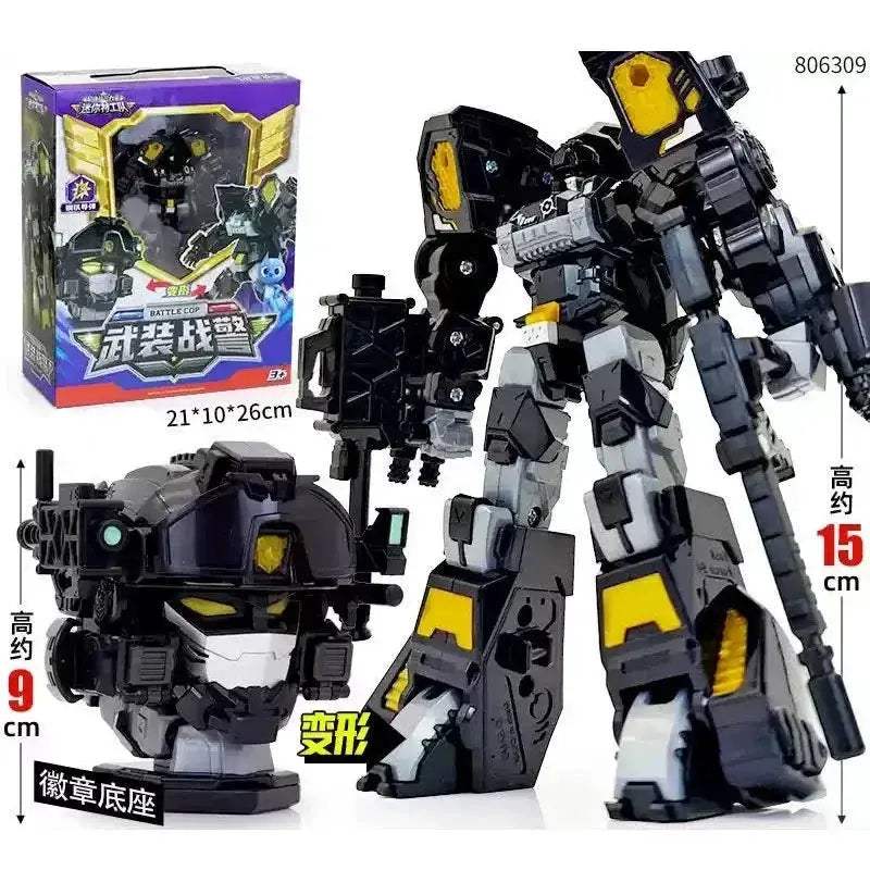Transforming Robot Action Figure Marine Cop Edition - ToylandEU