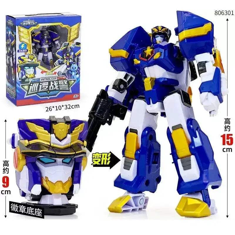 Transforming Robot Action Figure Marine Cop Edition - ToylandEU