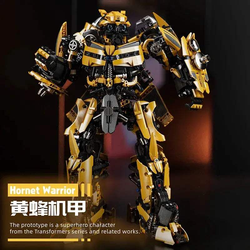 Transforming Robot Building Blocks Set For Kids Premium - ToylandEU