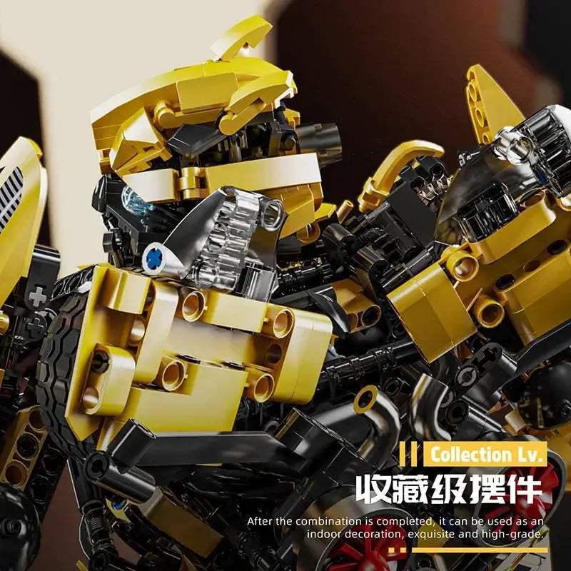 Transforming Robot Building Blocks Set For Kids Premium - ToylandEU
