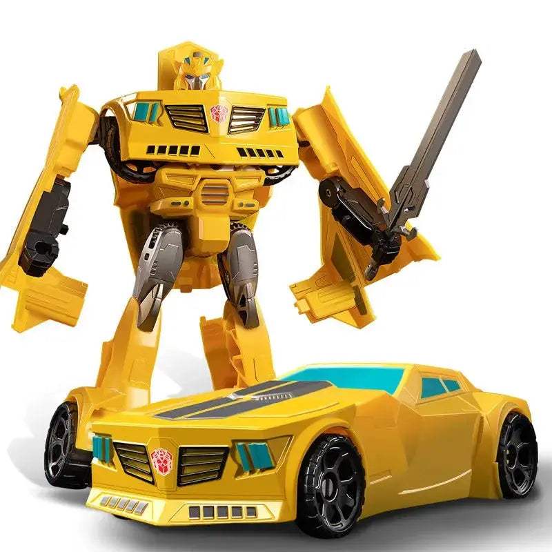 Transforming Robot Car Action Figure 20Cm Collectible Toy - ToylandEU