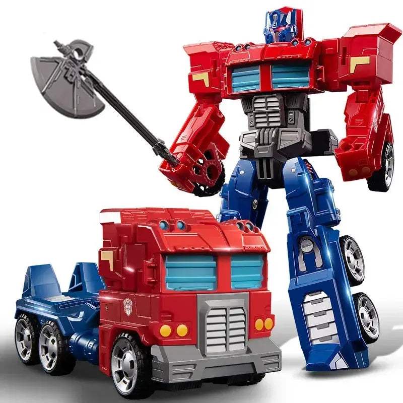 Transforming Robot Car Action Figure Toy Anime Style - ToylandEU