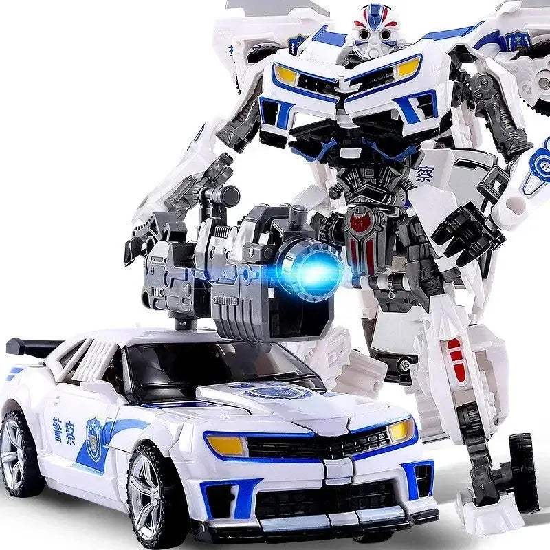 Transforming Robot Car Action Figure With ABS Plastic - ToylandEU