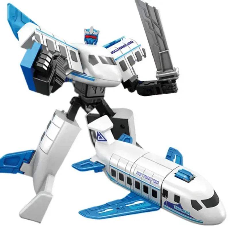Transforming Robot Car Action Figure With ABS Plastic - ToylandEU