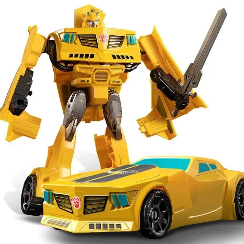 Transforming Robot Car Action Figure With ABS Plastic - ToylandEU
