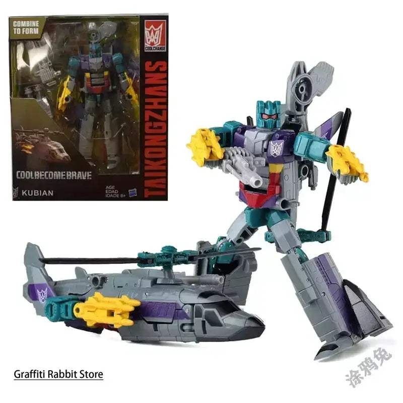 Transforming Robot Car Toy 5-In-1 Bruticus Model For Kids Gift - ToylandEU