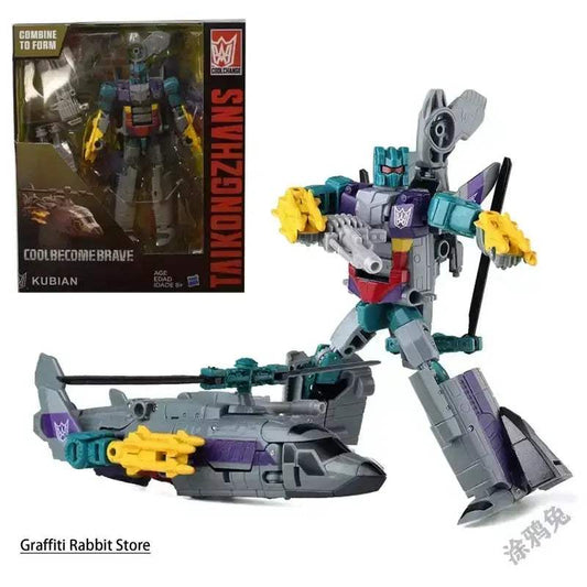 Transforming Robot Car Toy 5-In-1 Bruticus Model For Kids Gift - ToylandEU