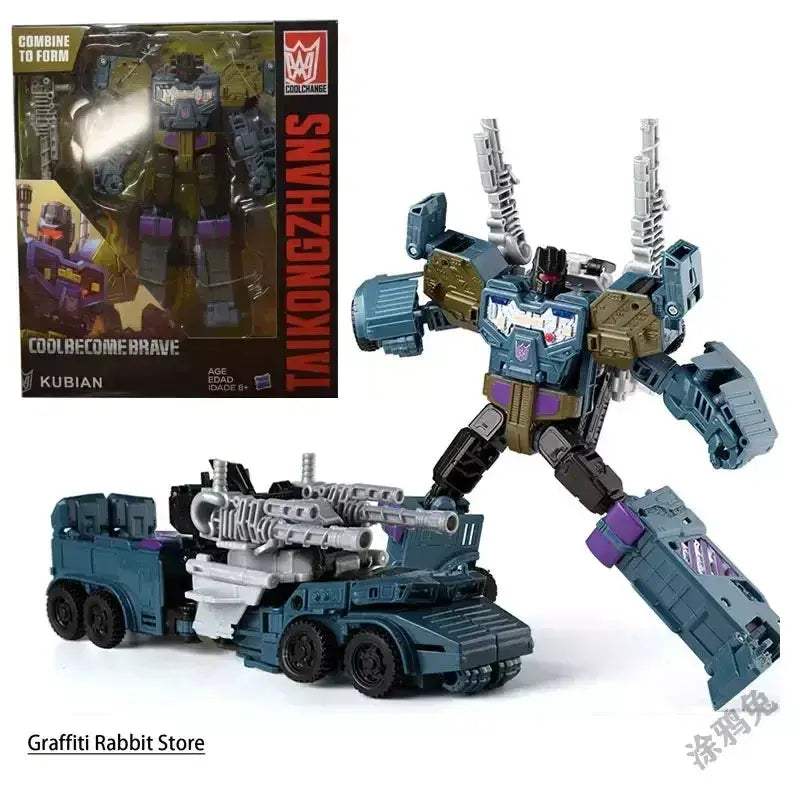 Transforming Robot Car Toy 5-In-1 Bruticus Model For Kids Gift - ToylandEU