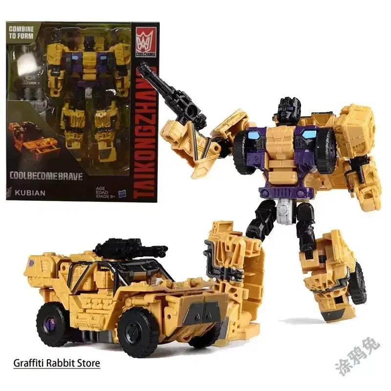 Transforming Robot Car Toy 5-In-1 Bruticus Model For Kids Gift - ToylandEU