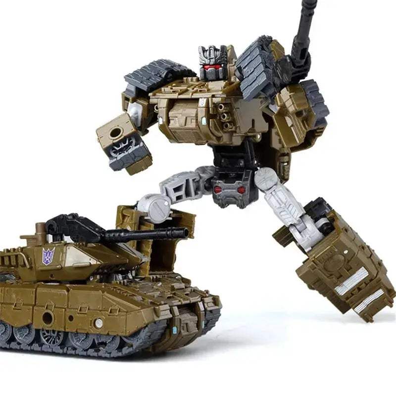 Transforming Robot Car Toy With Military Tank Mode - ToylandEU
