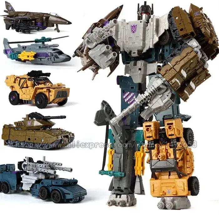 Transforming Robot Car Toy With Military Tank Mode - ToylandEU