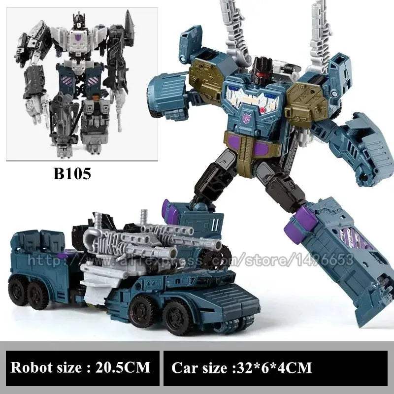 Transforming Robot Car Toy With Military Tank Mode - ToylandEU