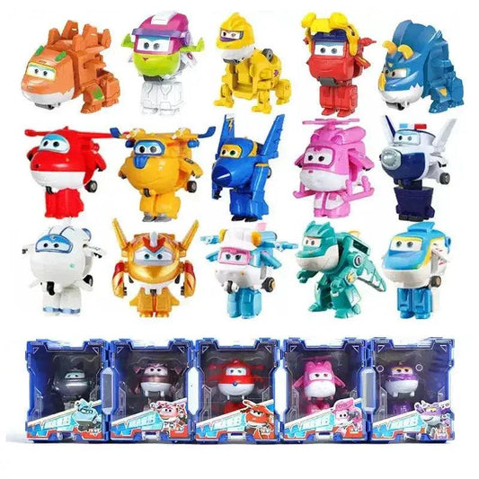  Transforming Robot Plane Action Figure Remote Control -  ToylandEU™