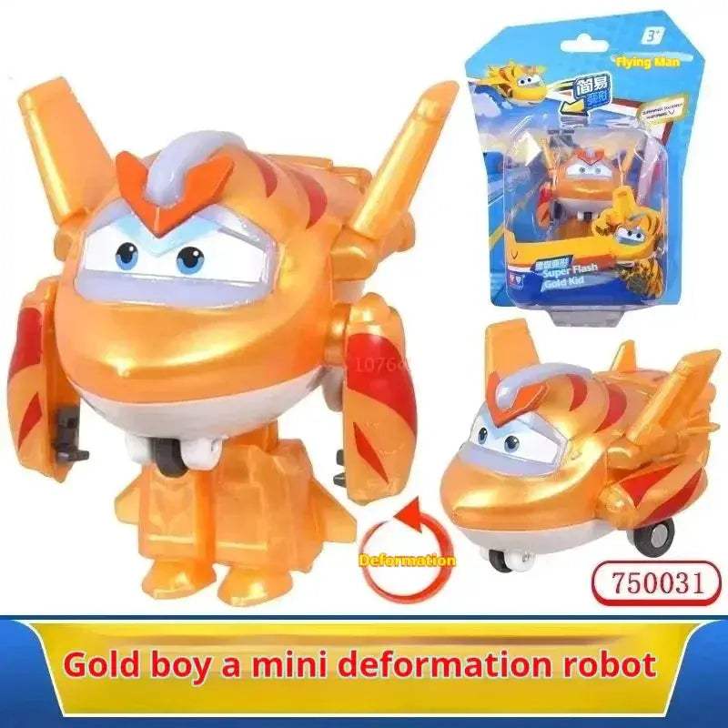 Transforming Robot Plane Action Figure Toy For Kids - ToylandEU