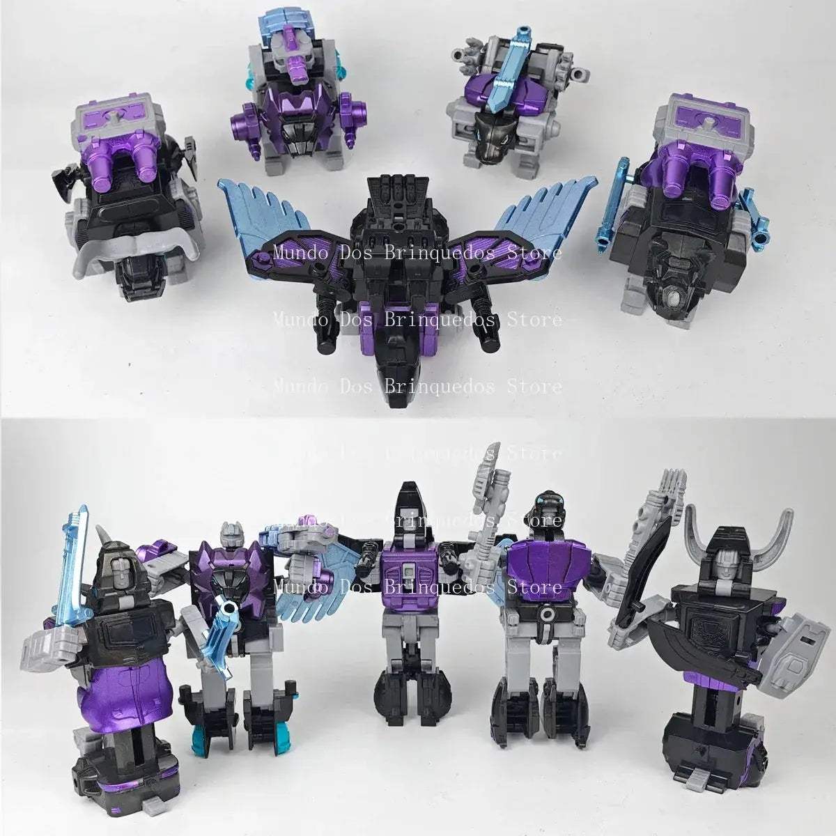 Transforming Robot Predaking Action Figure 21cm 5 In 1 - ToylandEU