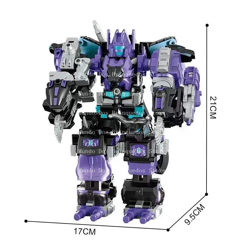 Transforming Robot Predaking Action Figure 21cm 5 In 1 - ToylandEU