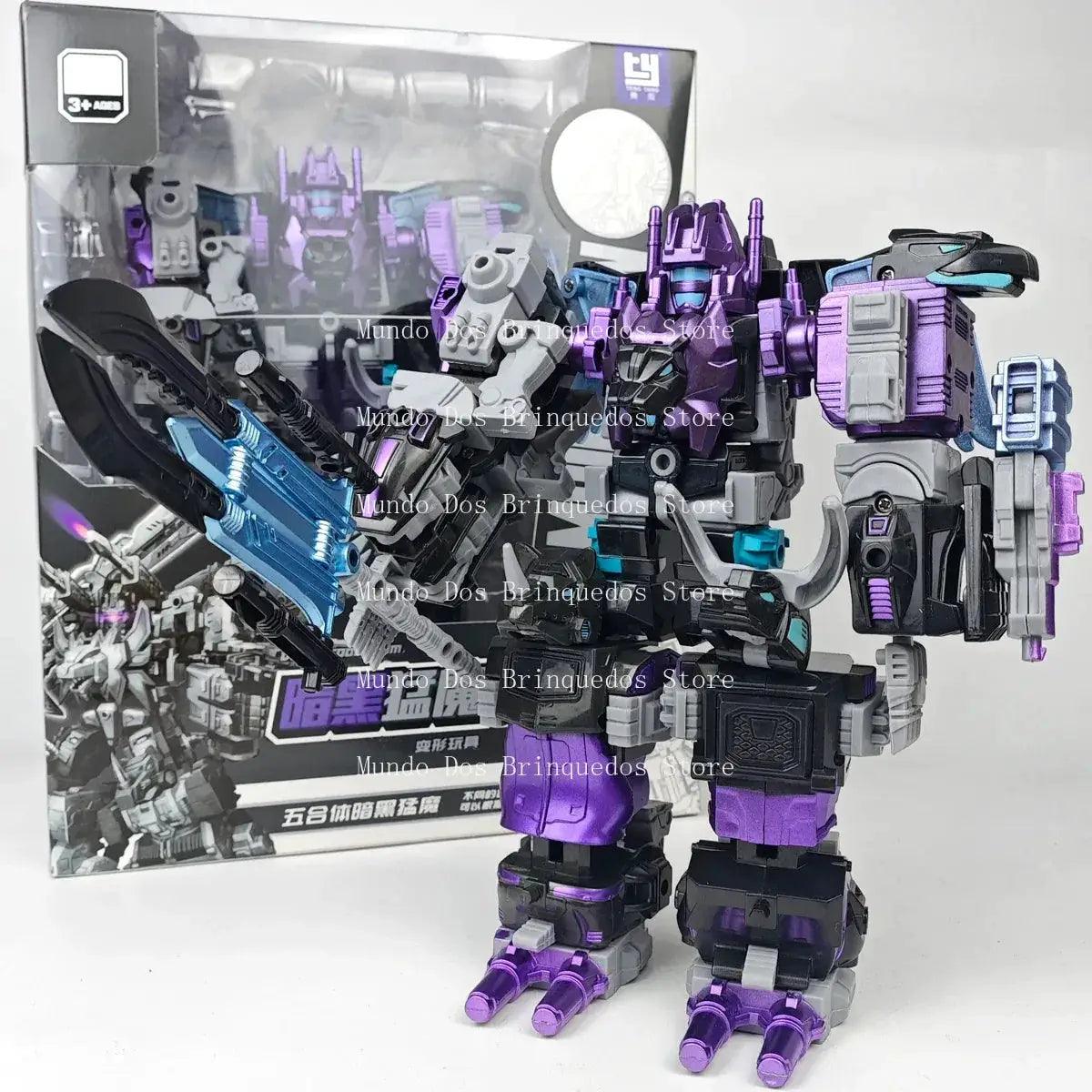  Transforming Robot Predaking Action Figure 21cm 5in1 -  ToylandEU™