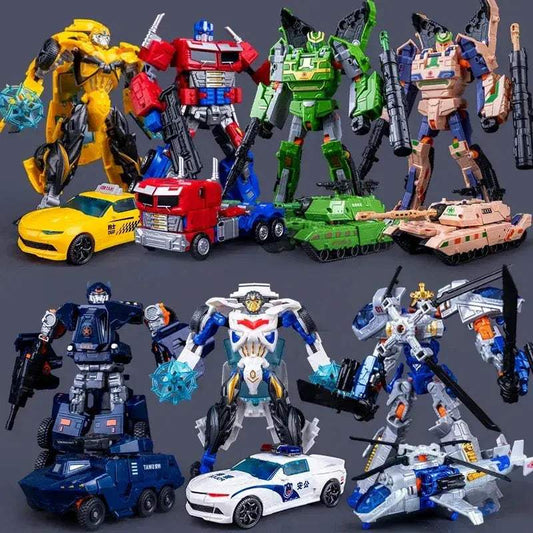 Transforming Robot Toy 19cm Action Figure For Kids - ToylandEU